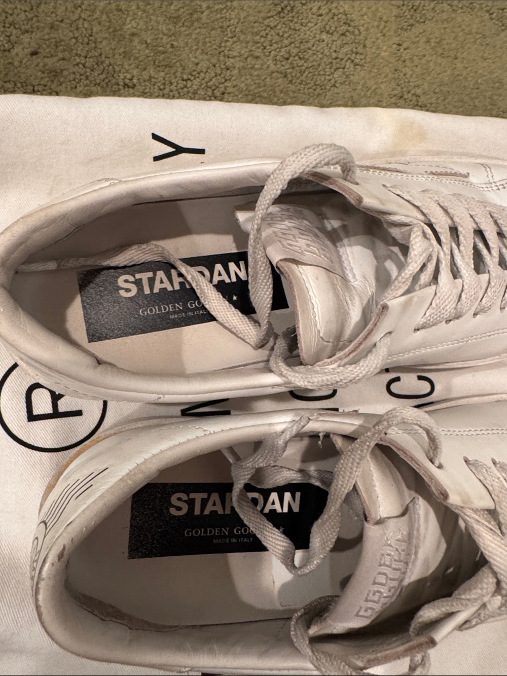 Golden Goose White Sneakers - Picture 8 of 11